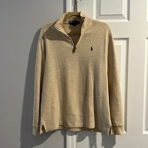 Polo Ralph Lauren Beige Quarter Zip